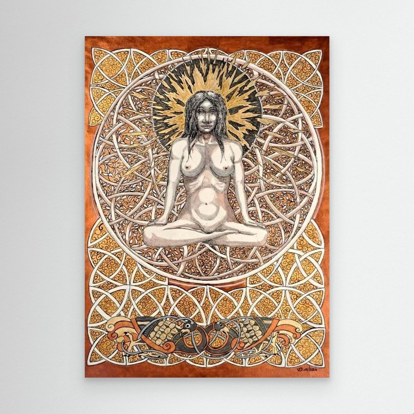 Meditation, mystiek kunstwerk van ArtYvesFact